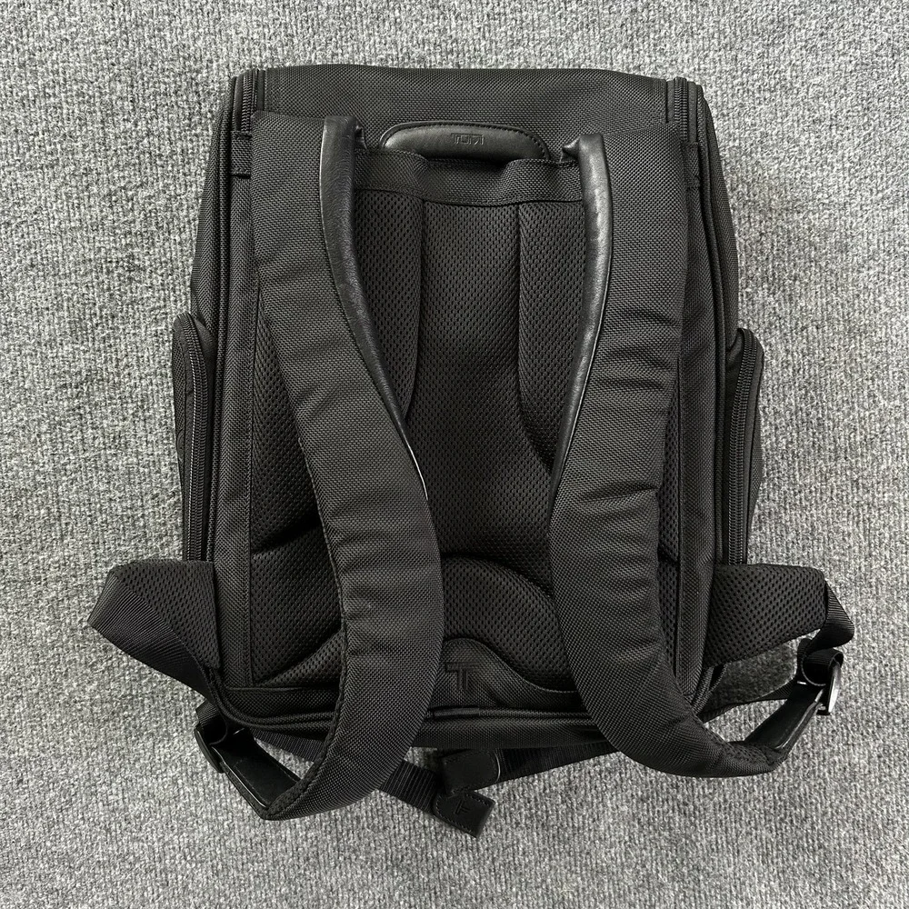TUMI Alpha Ballistic Nylon Bag Compact Backpack Laptop‎ Travel Commuter EUC